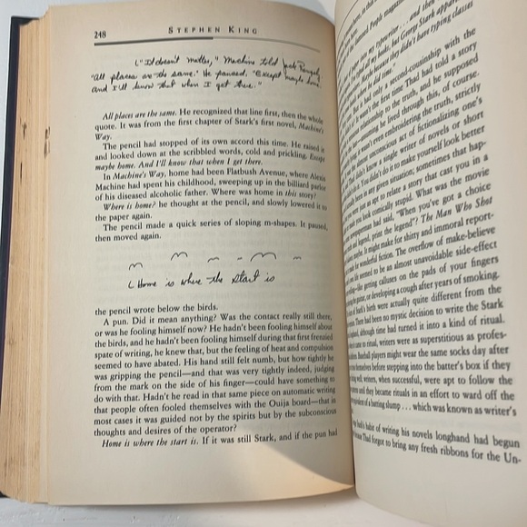 Vintage 1989 Stephen King The Dark Half hardcover book - Picture 14 of 15